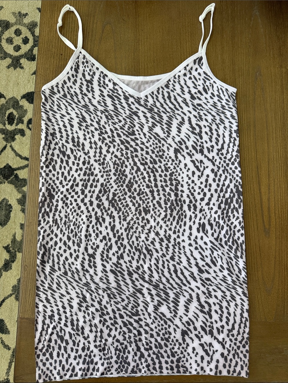 Apt. 9 tan and brown grey Animal Print Cami